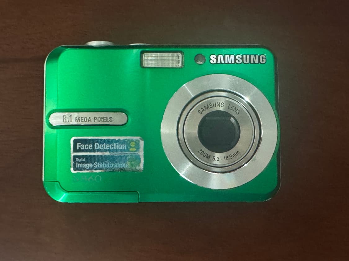삼성 케녹스 S860 디지털 카메라 (그린) 상품이미지1
