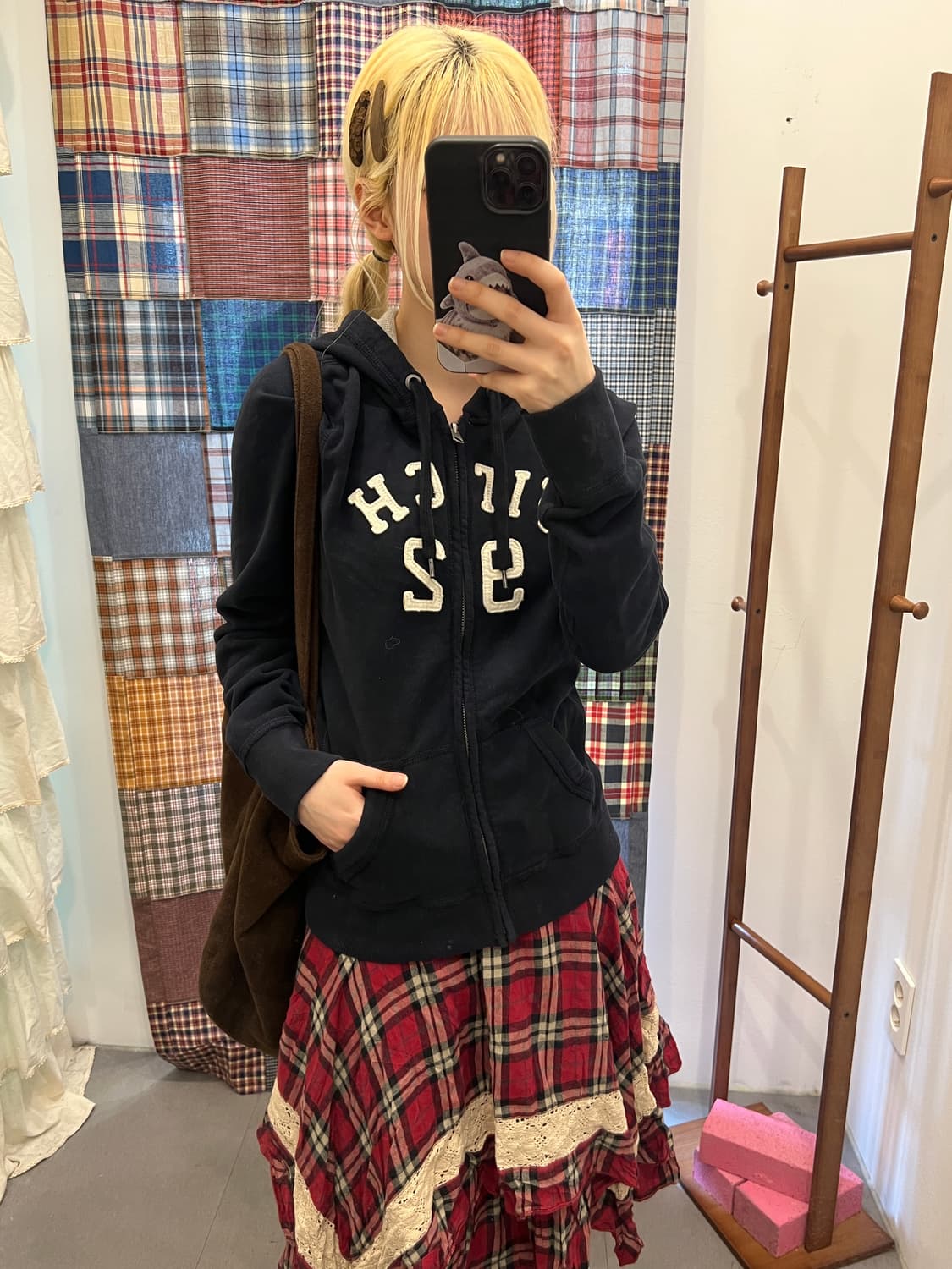 아베크롬비 네이비 후드집업  상품이미지6