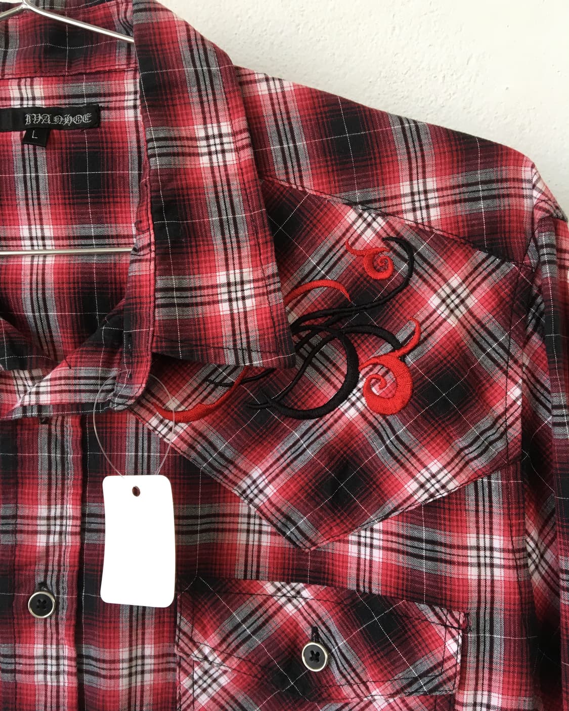 Tribal point check pattern shirt 상품이미지6