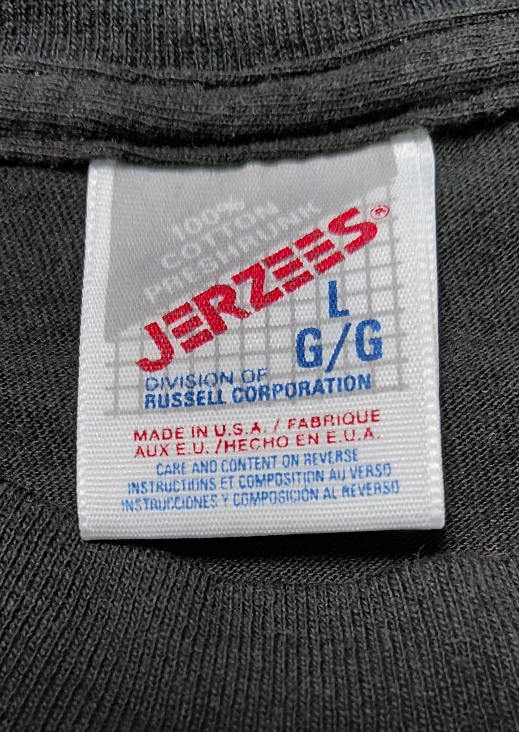 [L] 90년대 미국산 저지스 올드태그 Red Wolf 반팔티 상품이미지5