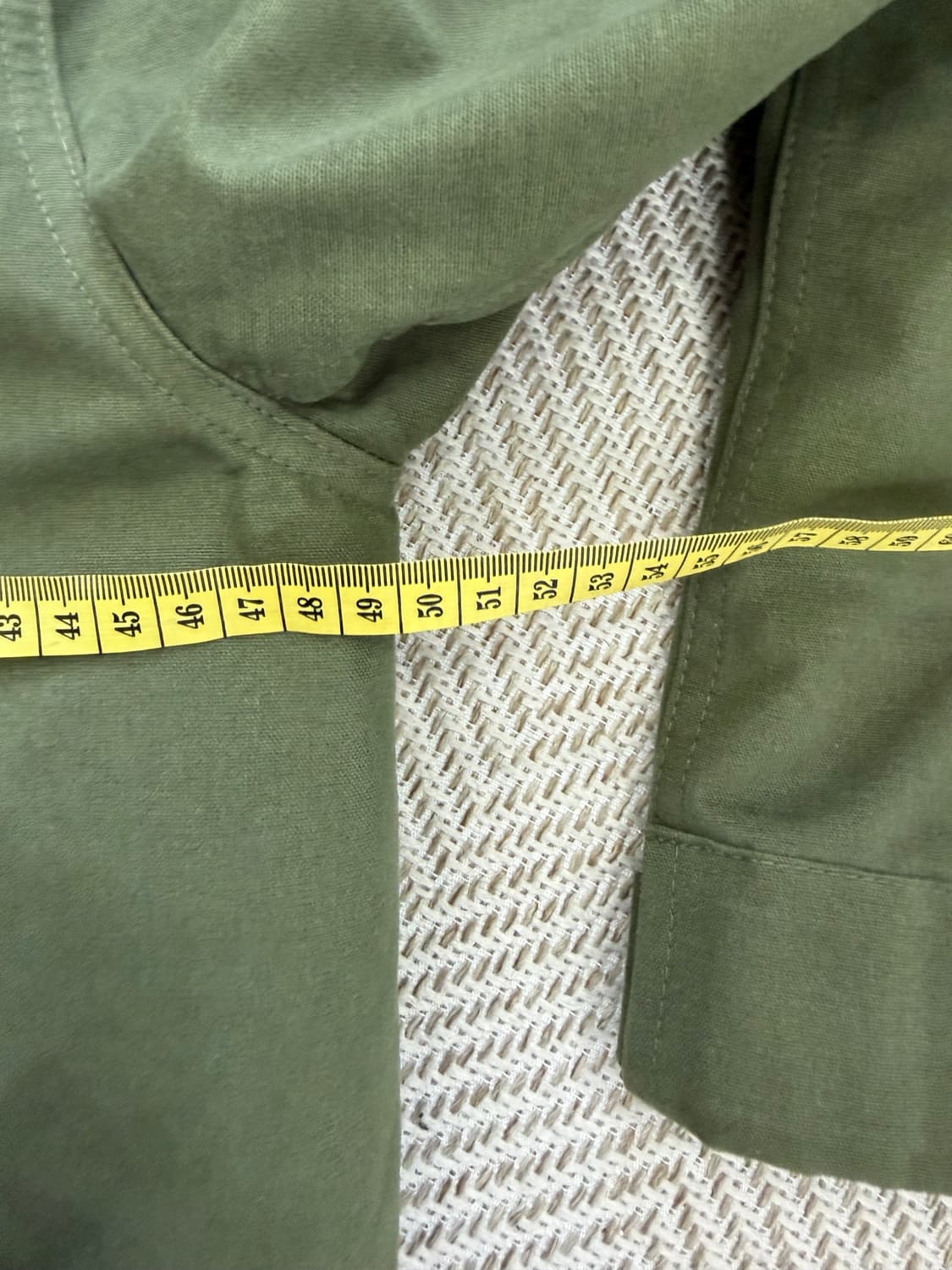 정품) 쟈딕앤볼테르 패딩 베스트 이중 카키 야상 자켓 XS 상품이미지9