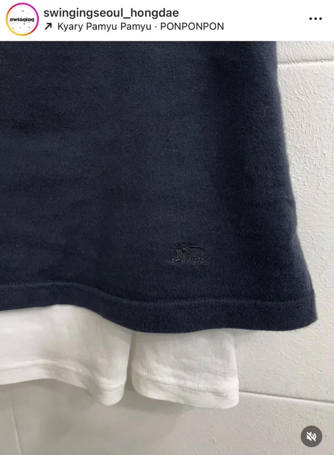 버버리 반팔 슬리브리스 코디 세트 체크  상품이미지8