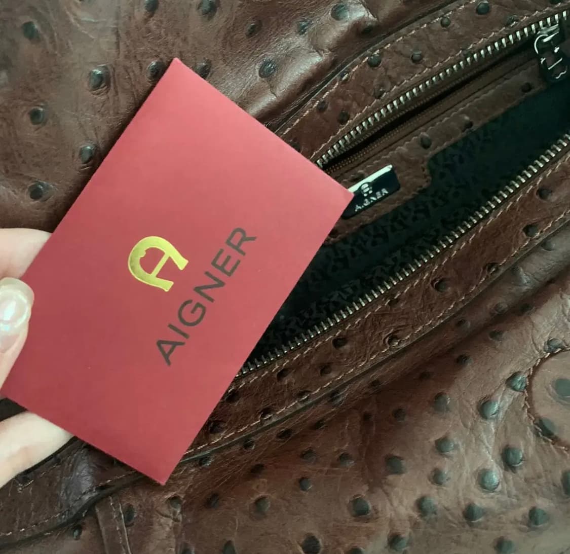 아이그너 까레 소프트백 상품이미지6