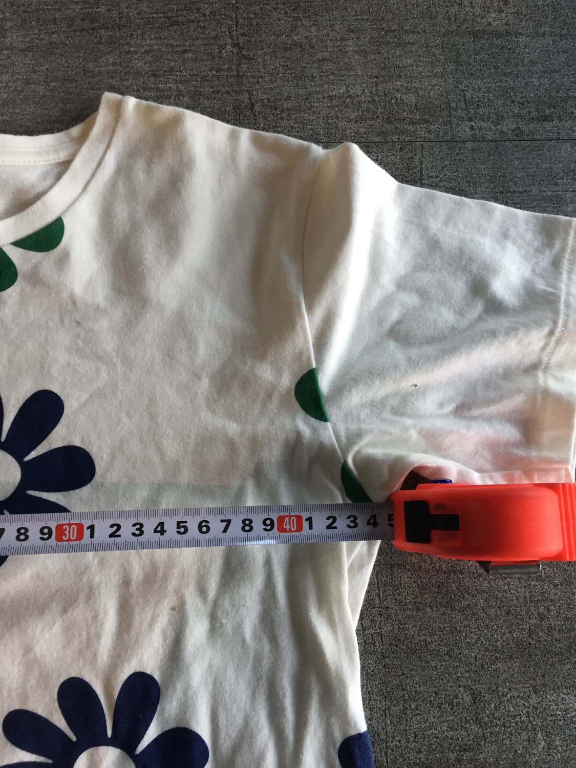 일본 Ceneral 핀터깔y2k 하구미모리걸 아방가르드 플라워 반팔티셔츠 상품이미지2