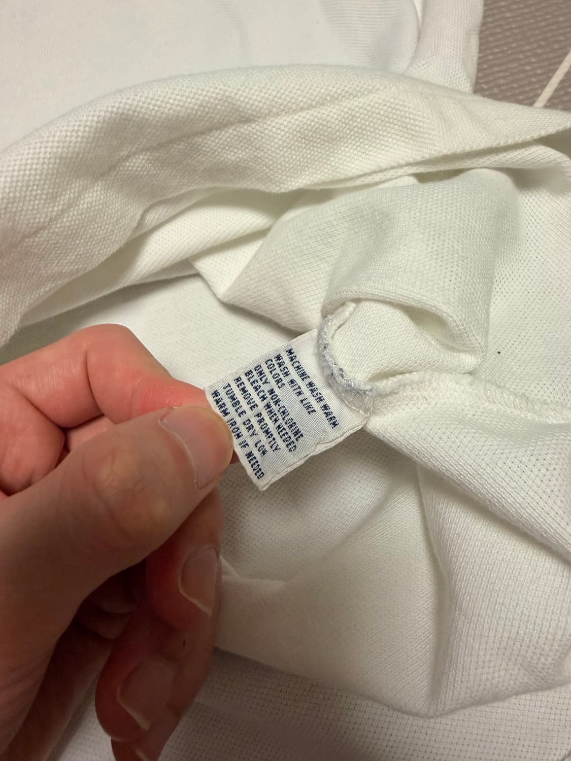 폴로 빅포니 반팔 럭비티 화이트 상품이미지6