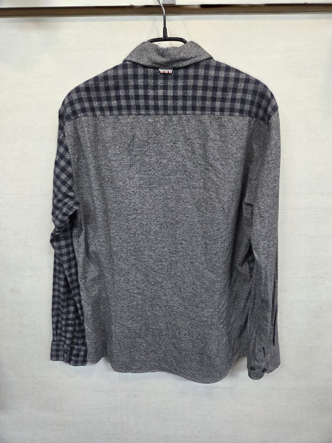 질스튜어트 패치워크 체크 플란넬 셔츠긴팔 s 상품이미지2