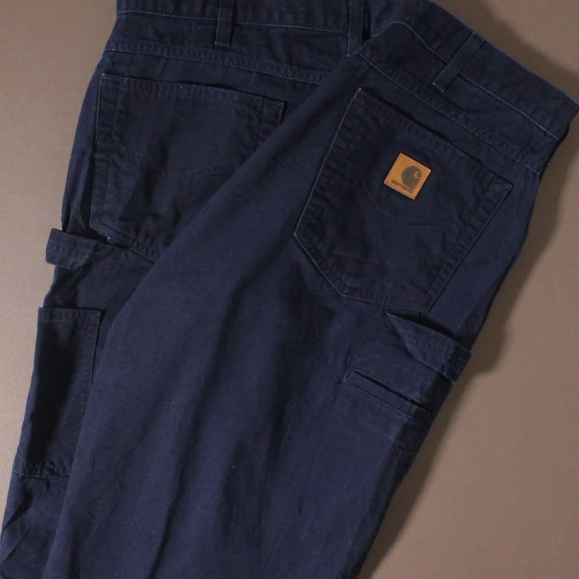 칼하트 B159 네이비 루즈핏 카펜터 워크팬츠 상품이미지3