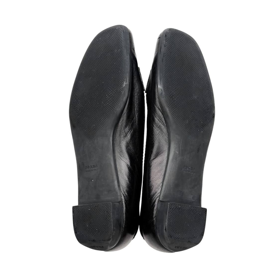 프라다 37.5 삼각 로고 플랫 로퍼 . 초콜릿 상품이미지6