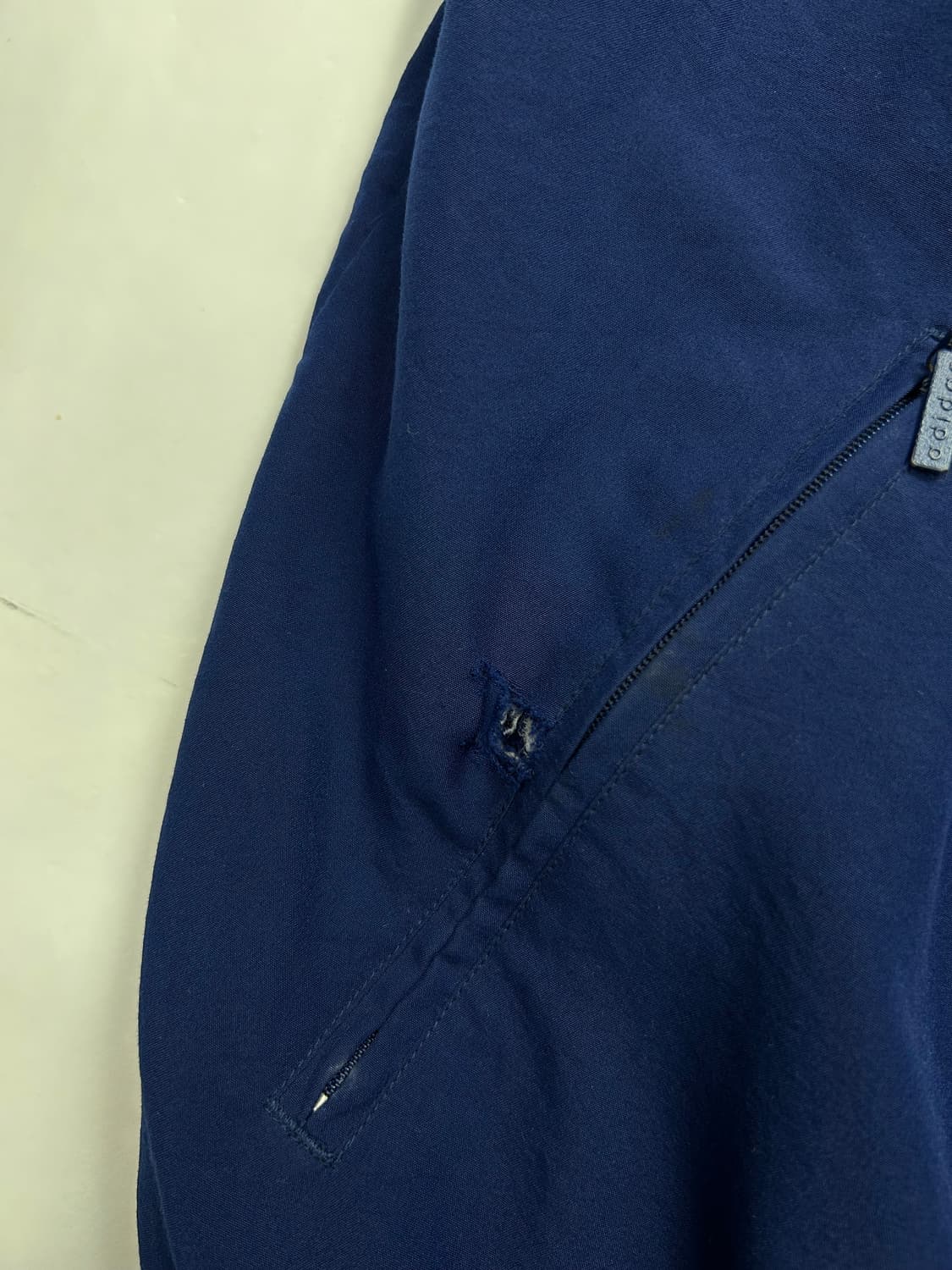 아디다스 90s 네이비 레드 바람막이 자켓 XL 상품이미지9