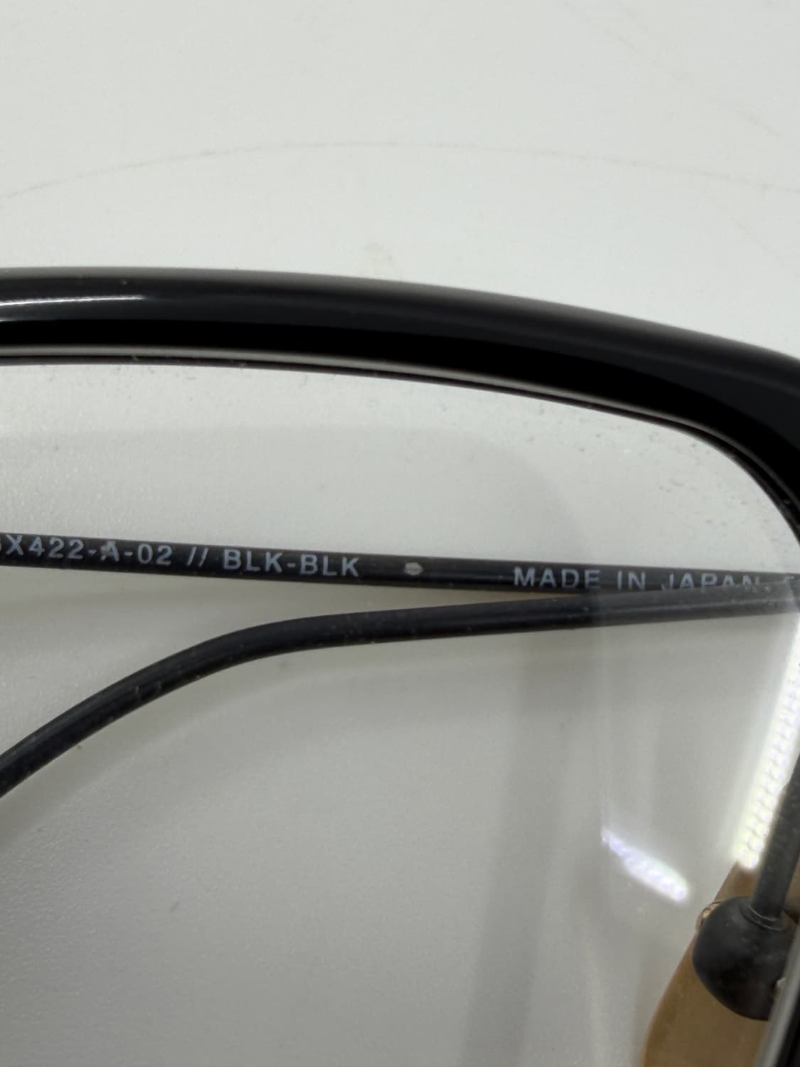 톰브라운 안경 tbx422 a 02 블랙 신품 실착x 상품이미지5