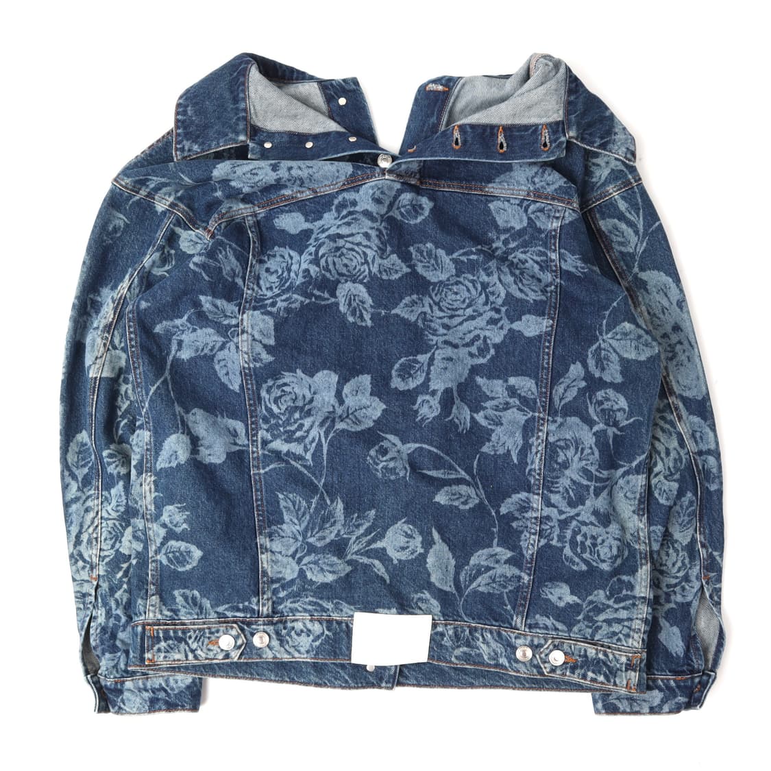MSGM 21fw 2way 플로랄 데님자켓 상품이미지5