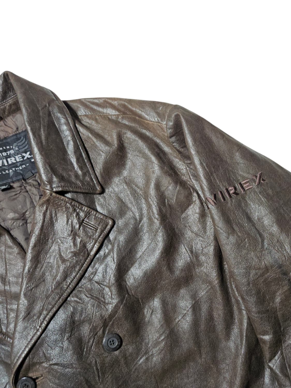 아비렉스 레더 피코트 더블 자켓 5XL XXXXXL 상품이미지3