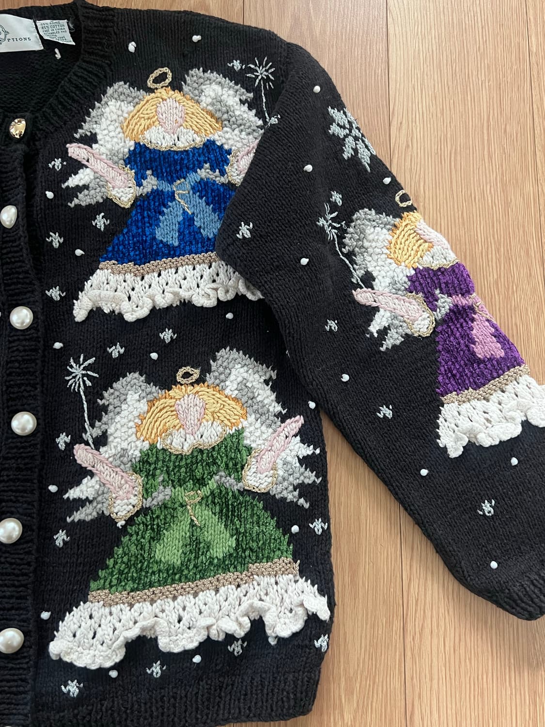 빈티지 자수 가디건 상품이미지4