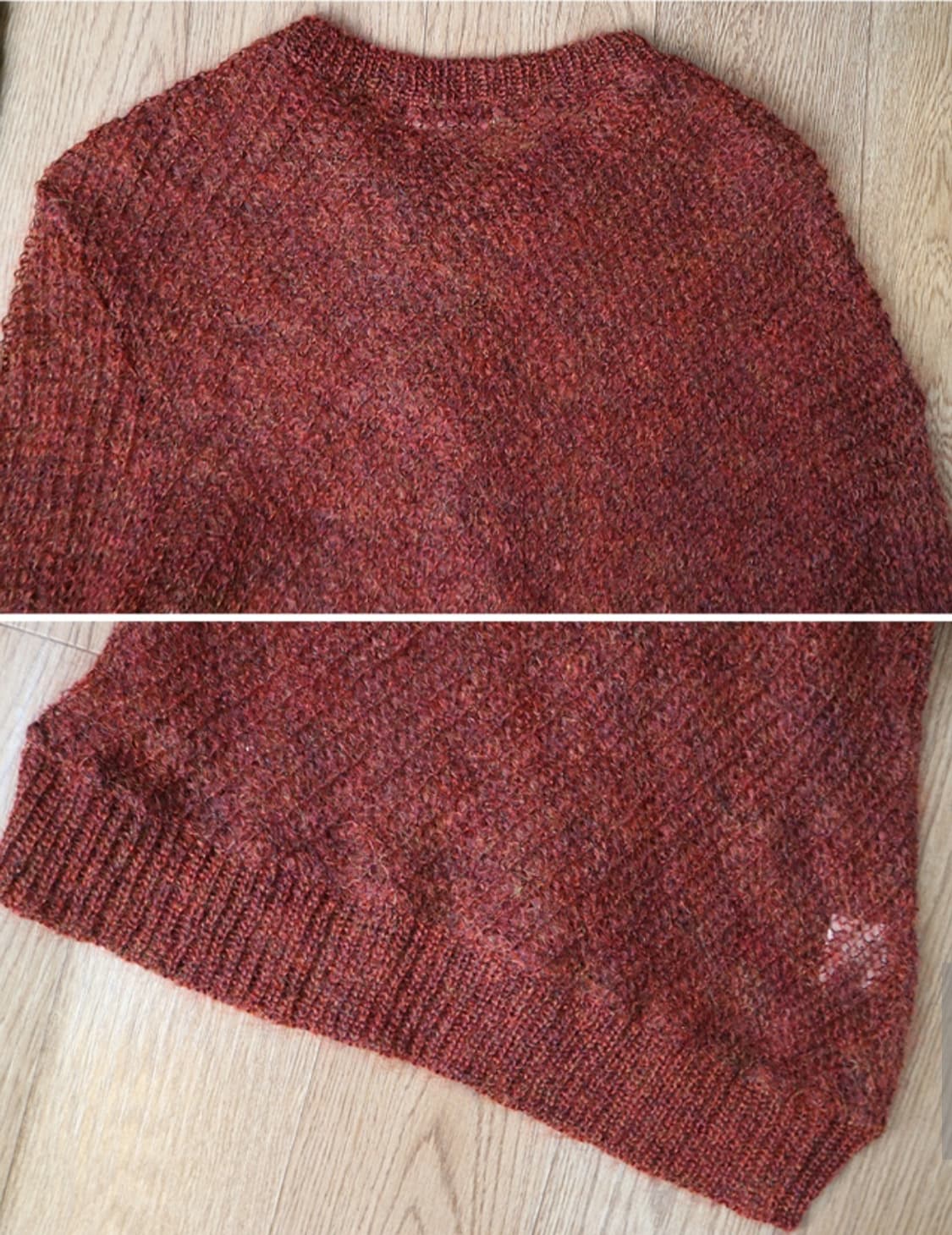 일본판 Plantation 이세이미야케 산하 브랜드 모헤어 시스루
가디건 상품이미지5