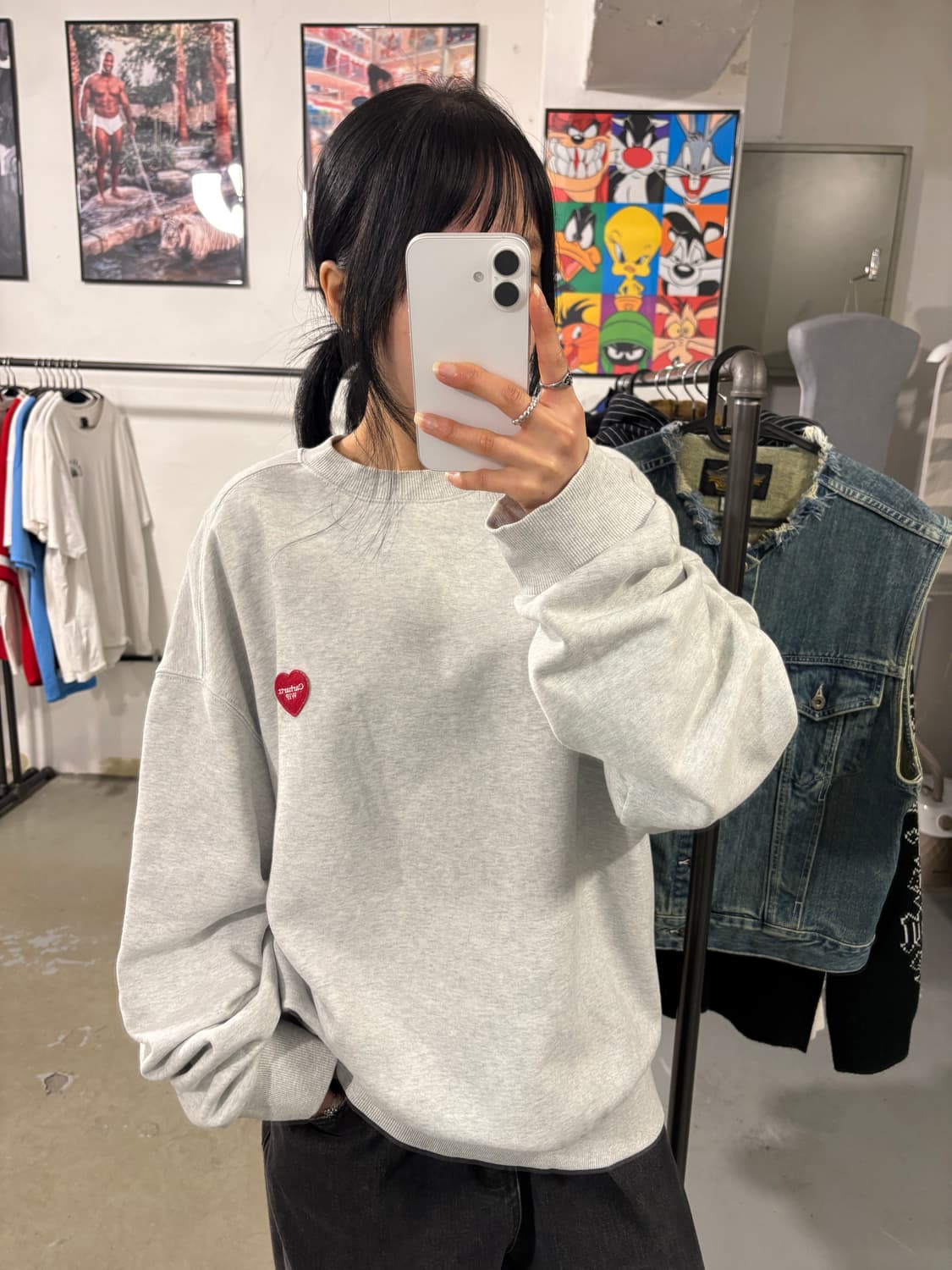 칼하트 wip 맨투맨 상품이미지2