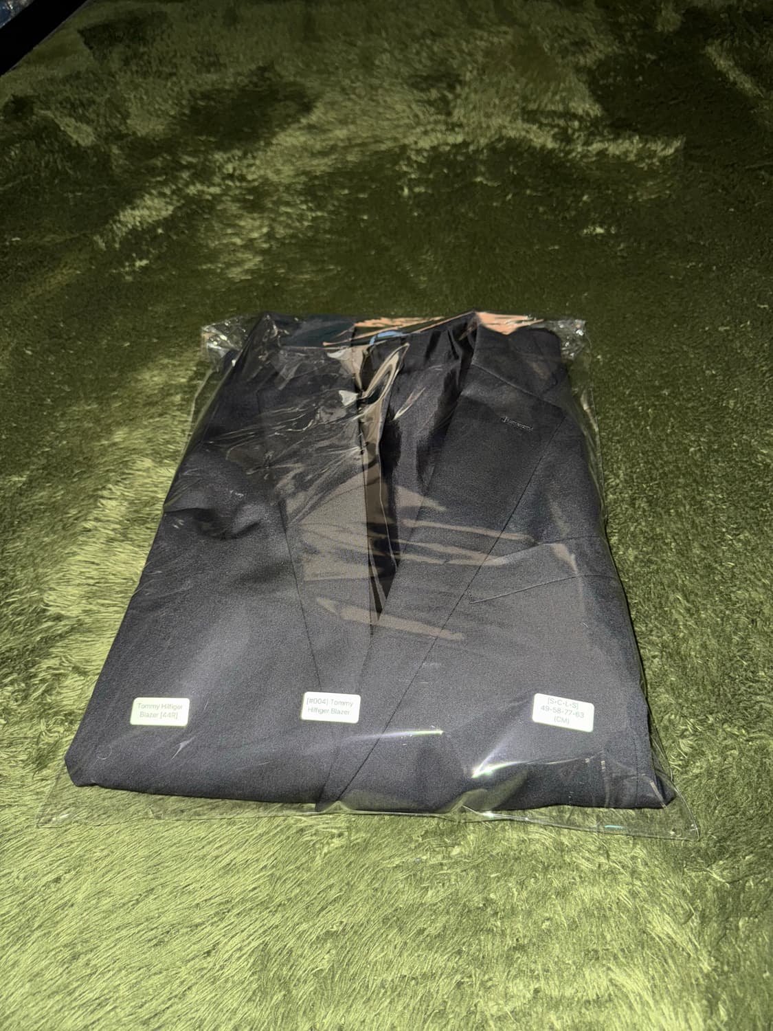 [44R] 타미힐피거 USA 클래식 핏 블레이저 자켓 블랙 상품이미지10