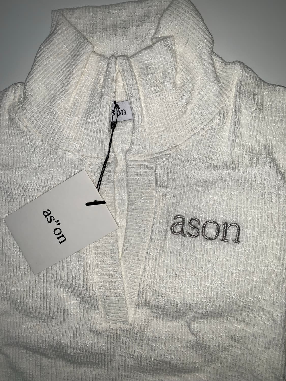 HALF IVY COLLAR TEE / WHITE 상품이미지8