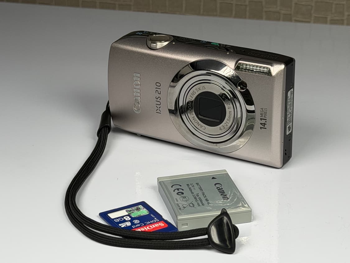 캐논 익서스 IXUX 210 IS 실버 캐논코리아 정품 상품이미지1