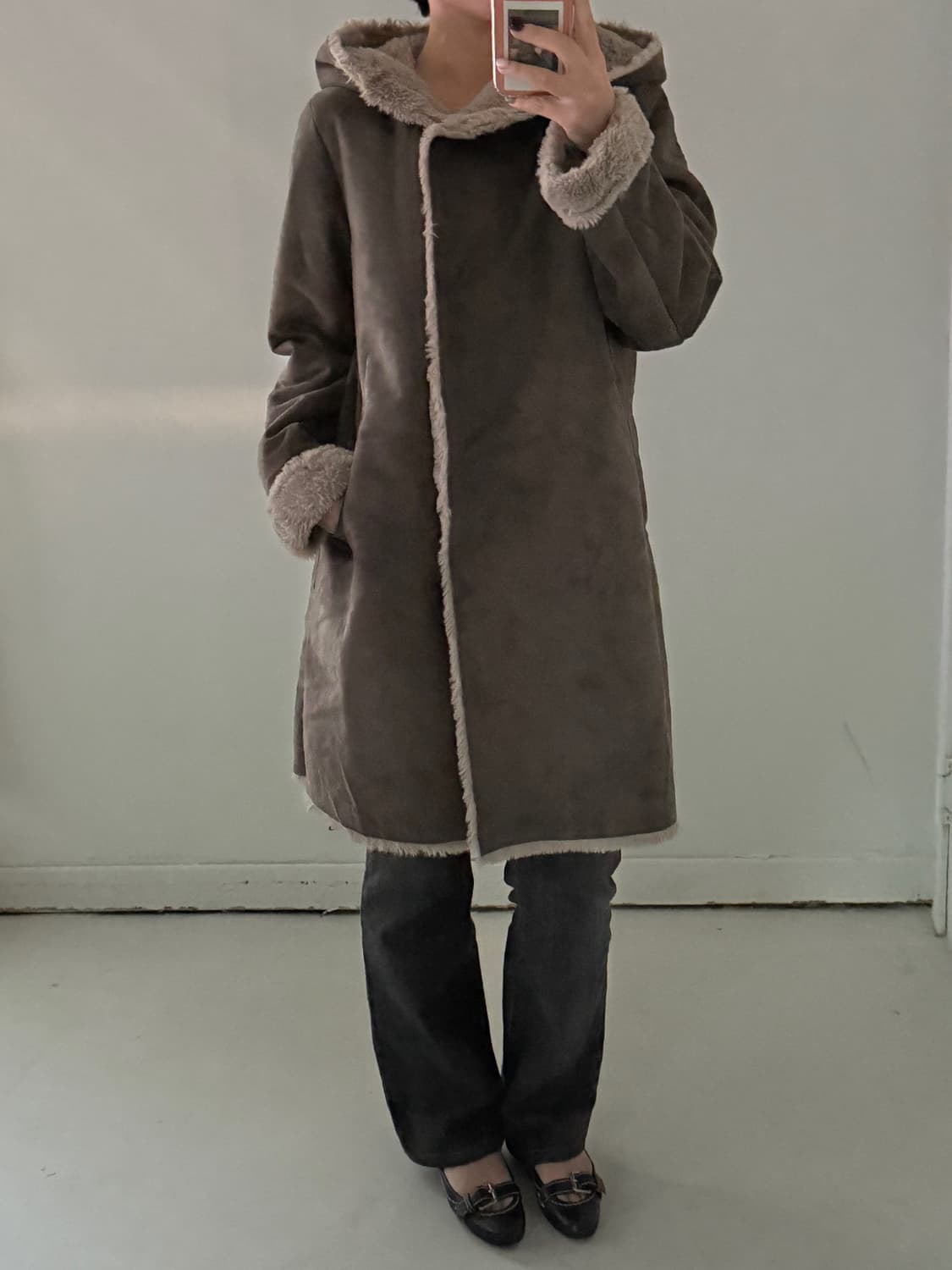 일본빈티지 무스탕 코트자켓 상품이미지3