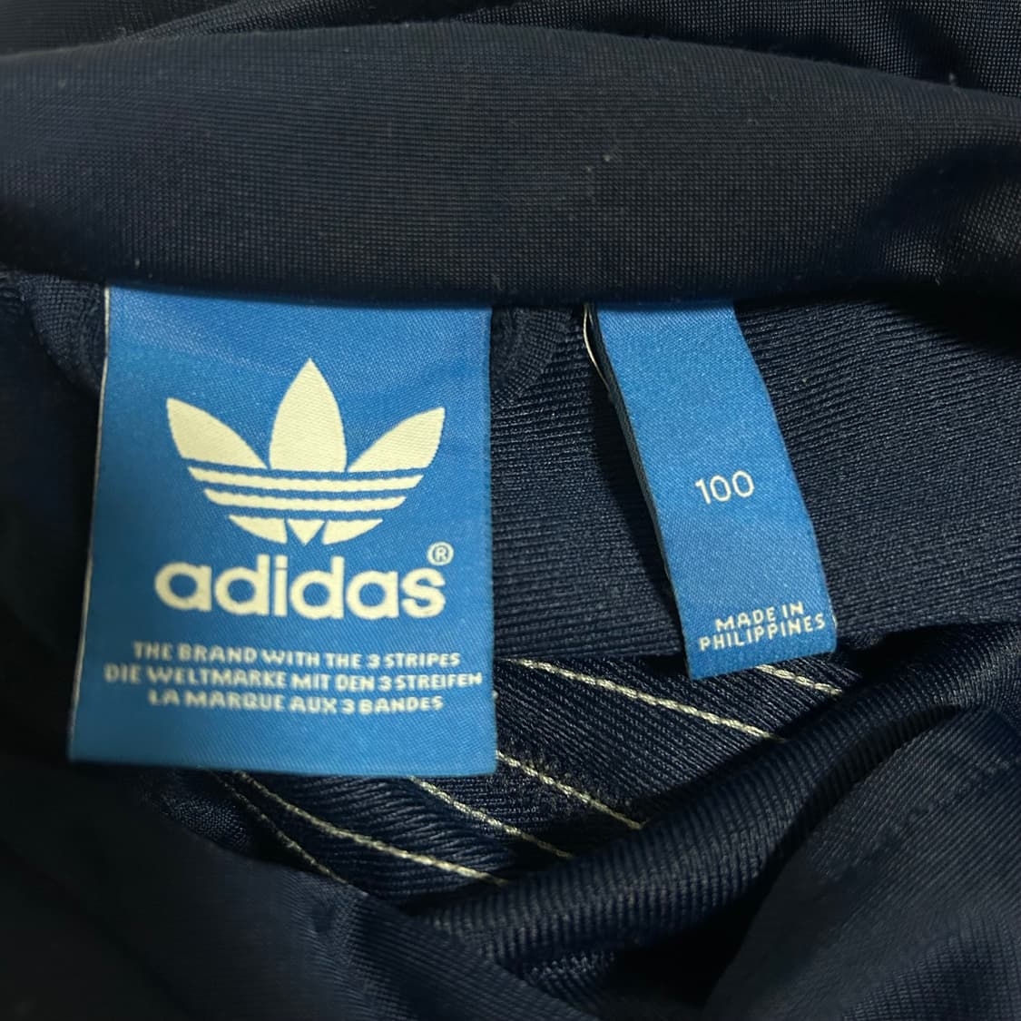 아디다스 오리지널 파이어버드 져지 네이비 실버 그레이 100  상품이미지7