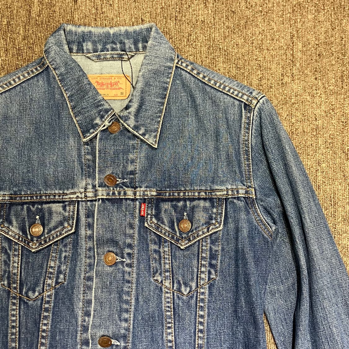 (M) 00s Levi's 리바이스 트러커 데님 자켓 상품이미지7