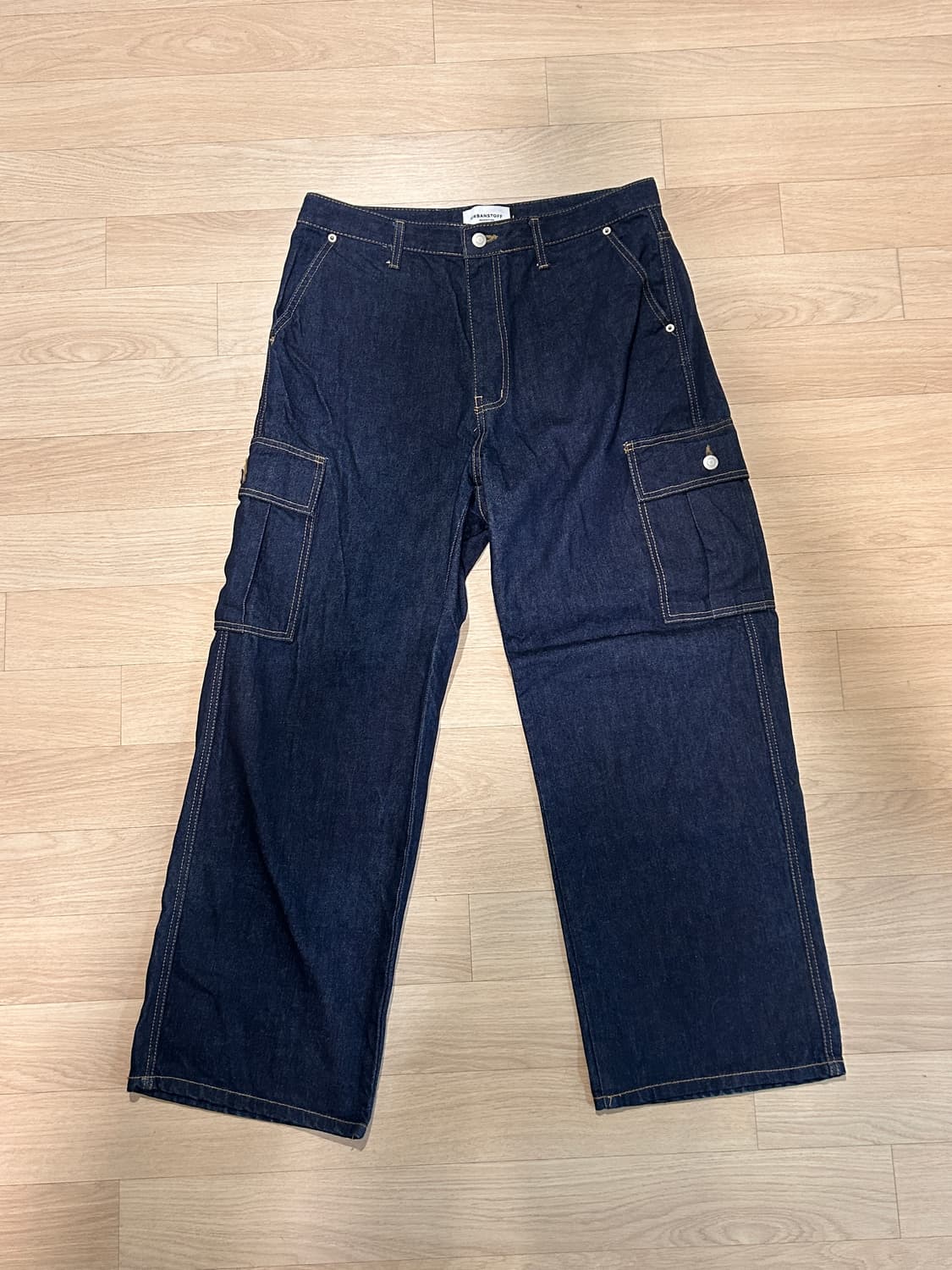 어반스터프 진청 카고데님팬츠 상품이미지1