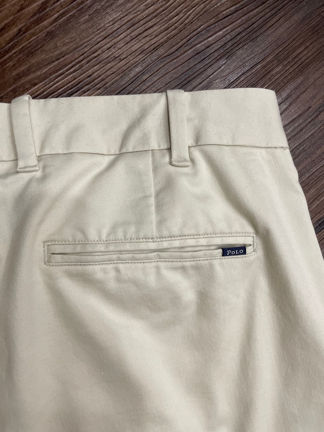 폴로 랄프로렌 치노 팬츠 크림 아이보리 36 상품이미지9