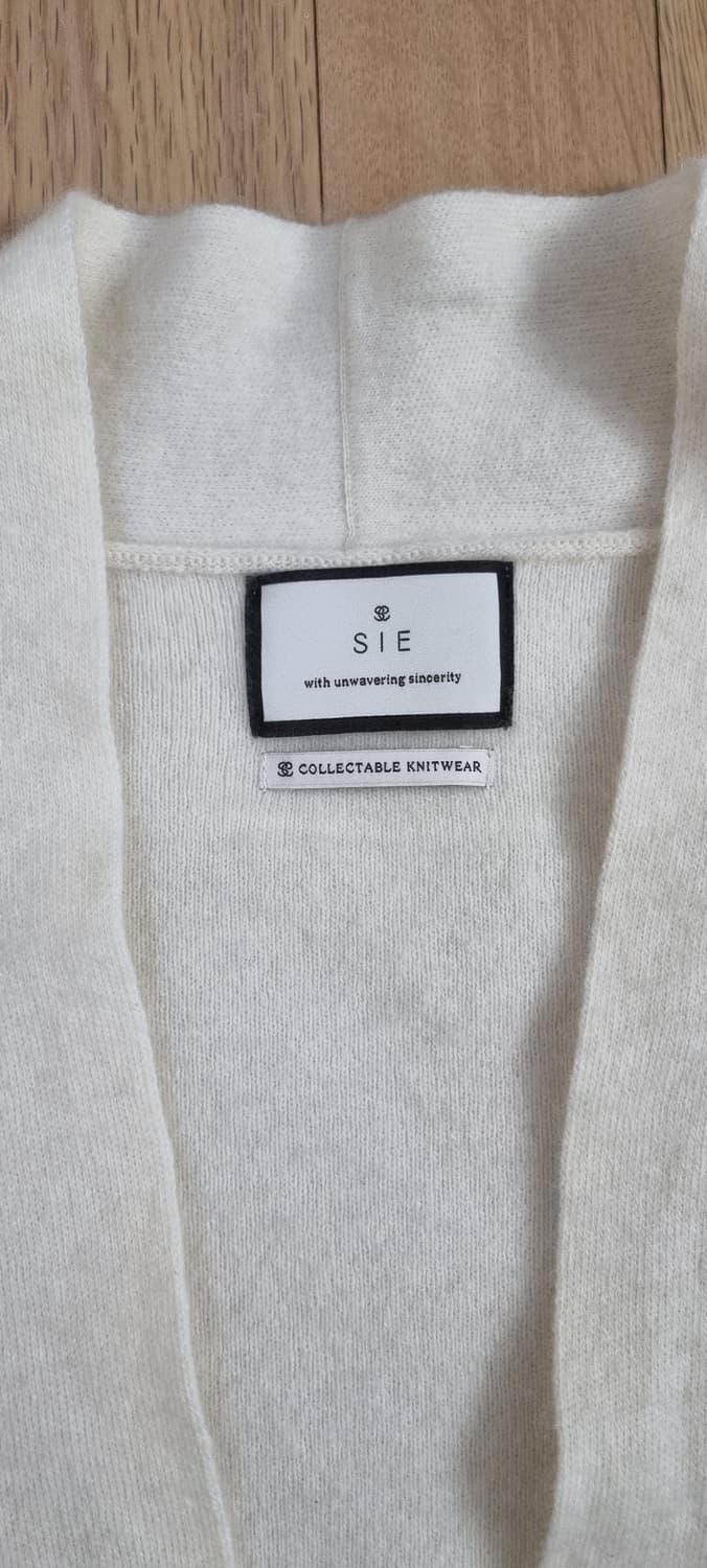 시에 샤롯 크림 울60,캐시미어5% 가디건 Free _ 여성 상품이미지9