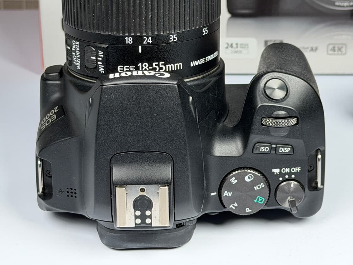 캐논 EOS 200D2 블랙 DSLR 카메라 상품이미지4