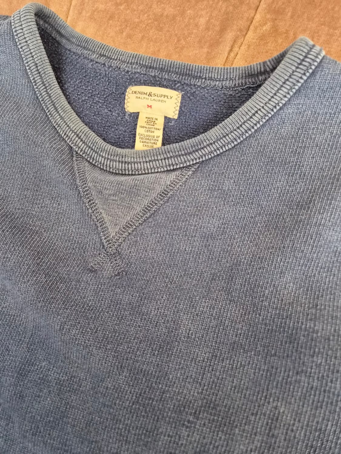 랄프로렌 데님앤서플라이 남성 워싱라운드긴팔티셔츠
 상품이미지4