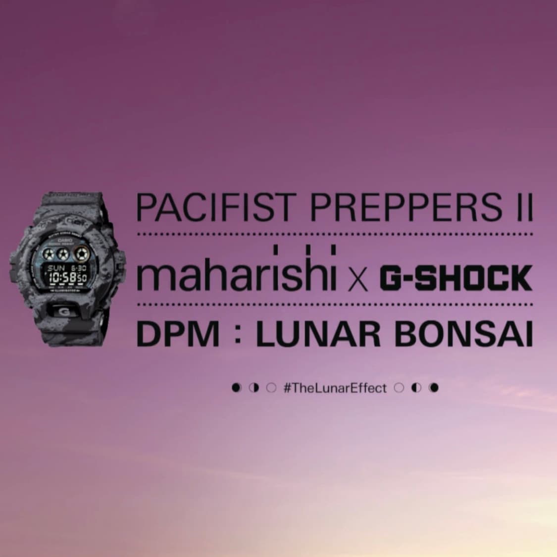 지샥 마하리쉬 Casio G-Shock Maharishi LUNAR BO 상품이미지5