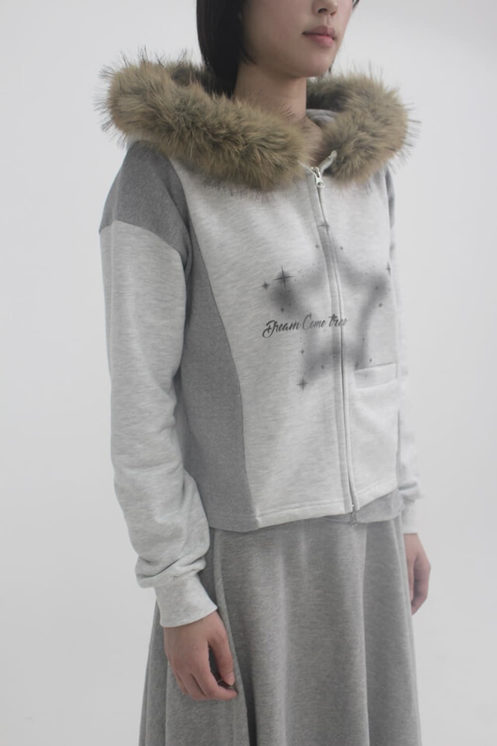 Dream Come True Fur Hoodie 상품이미지5