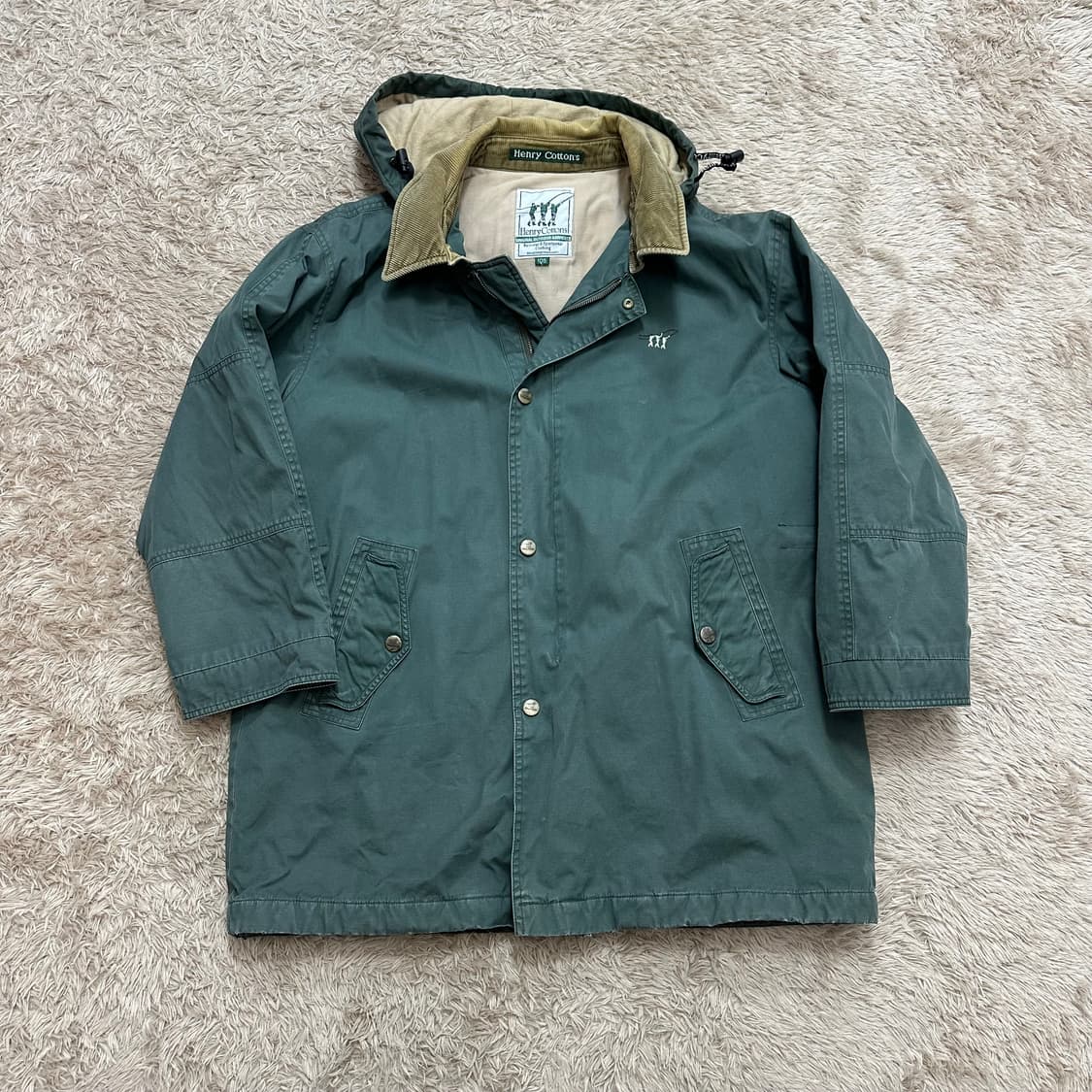 헨리코튼 오리지널 클래식 퀼팅 야상자켓 상품이미지1