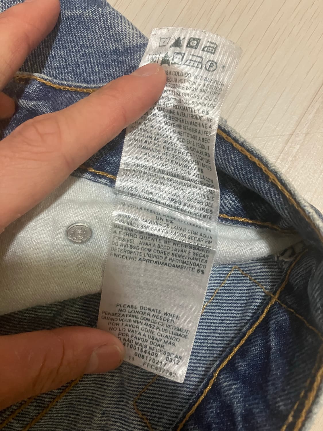 리바이스 517 38 사이즈 교신가능 상품이미지5