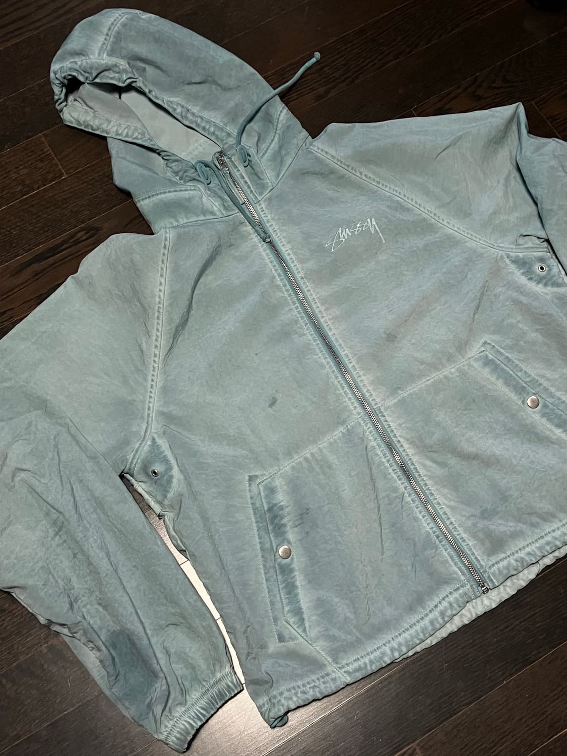 스투시 비치 쉘 웨이브 다이 자켓 상품이미지2