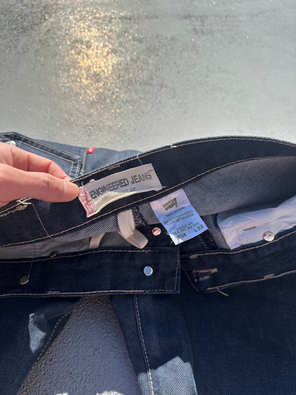 [34x 32] 리바이스 00s 엔지니어드 루즈핏 데님팬츠 상품이미지10