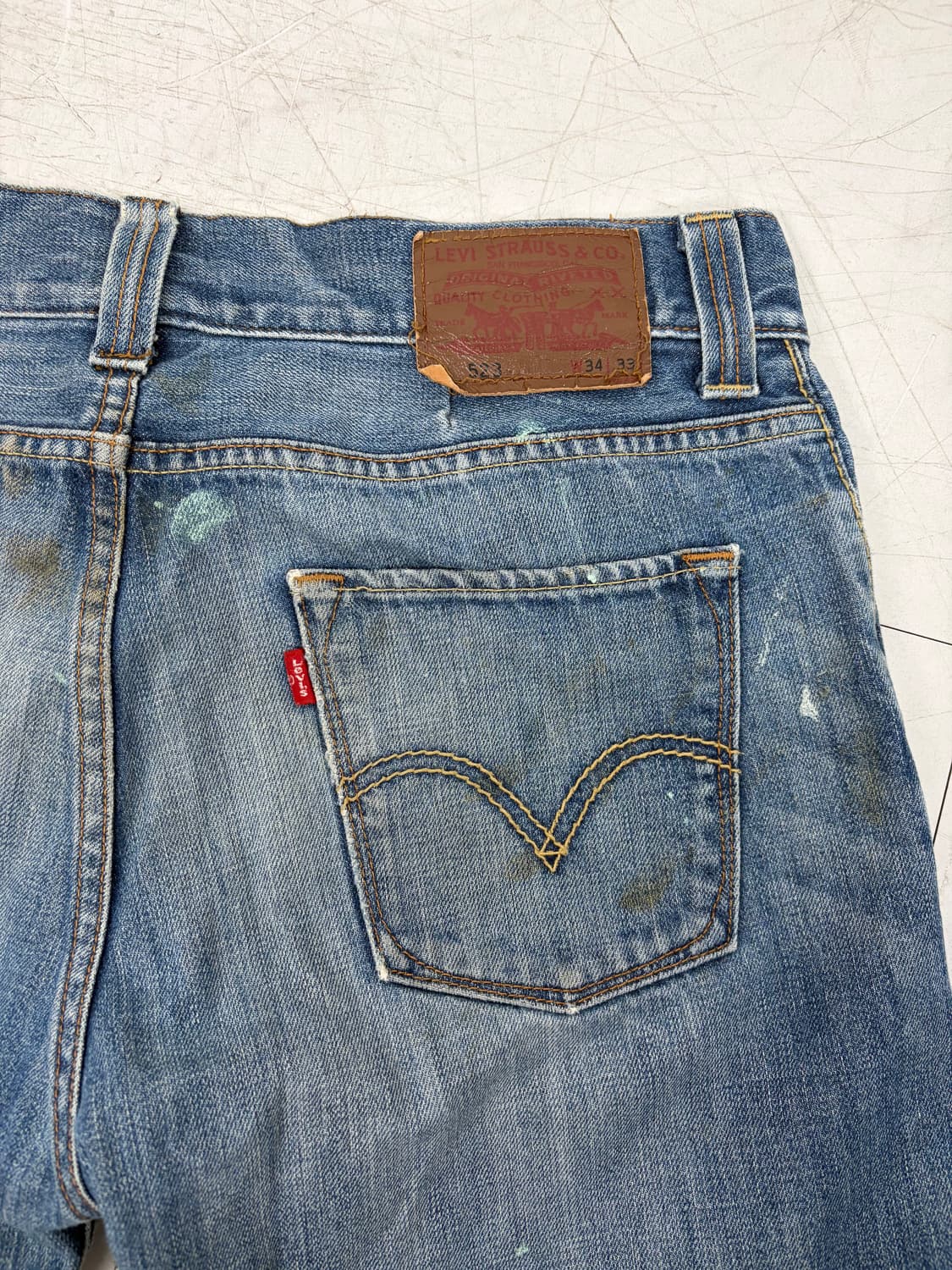 a304) 34 리바이스 523 스트레이트 상품이미지6