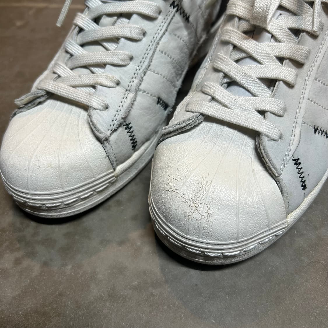 265) 아디다스 슈퍼스타 디컨스트럭티드 레더 상품이미지5