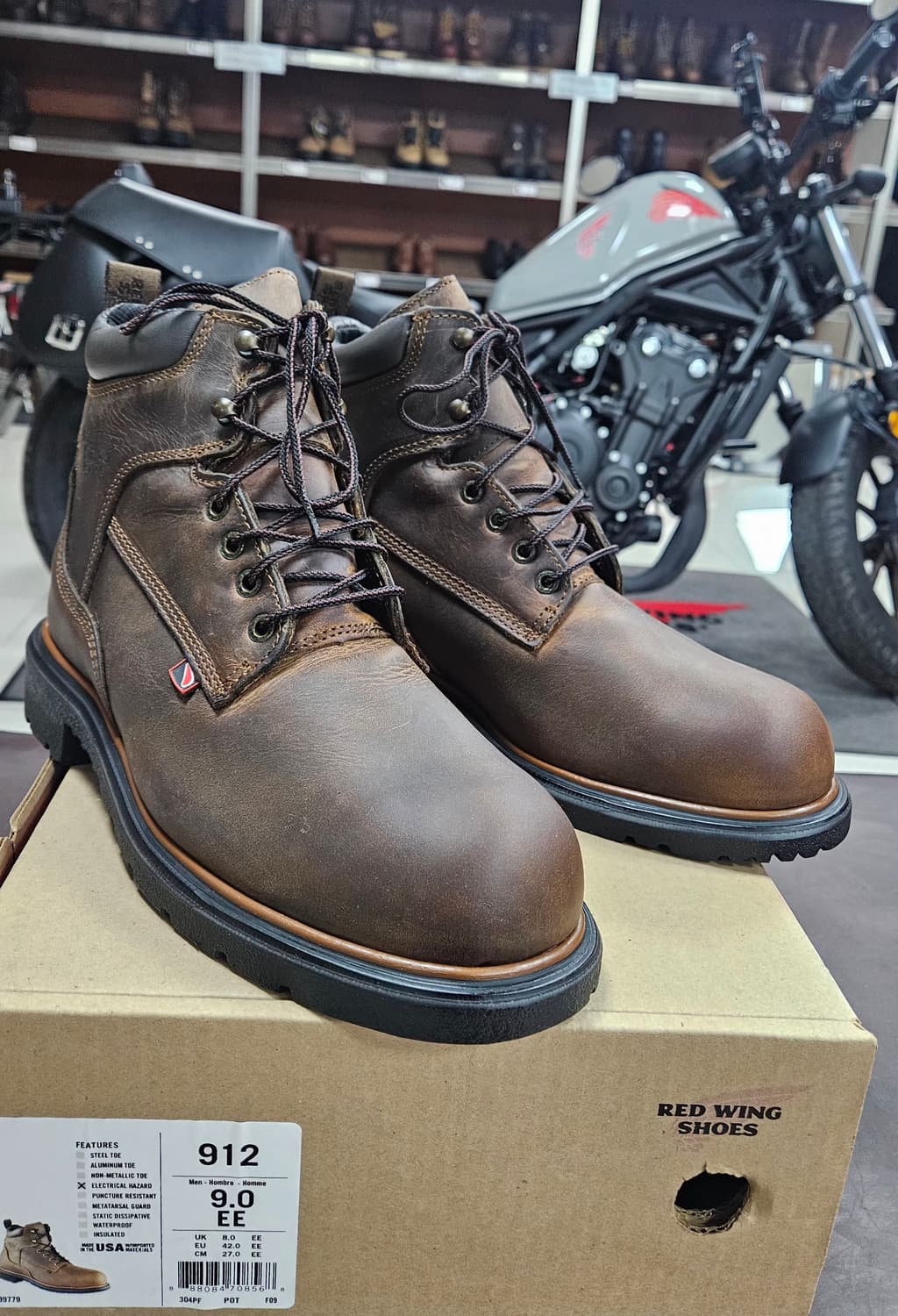 레드윙 6인치 다이나포스 워크 부츠 912, US9EE 상품이미지8