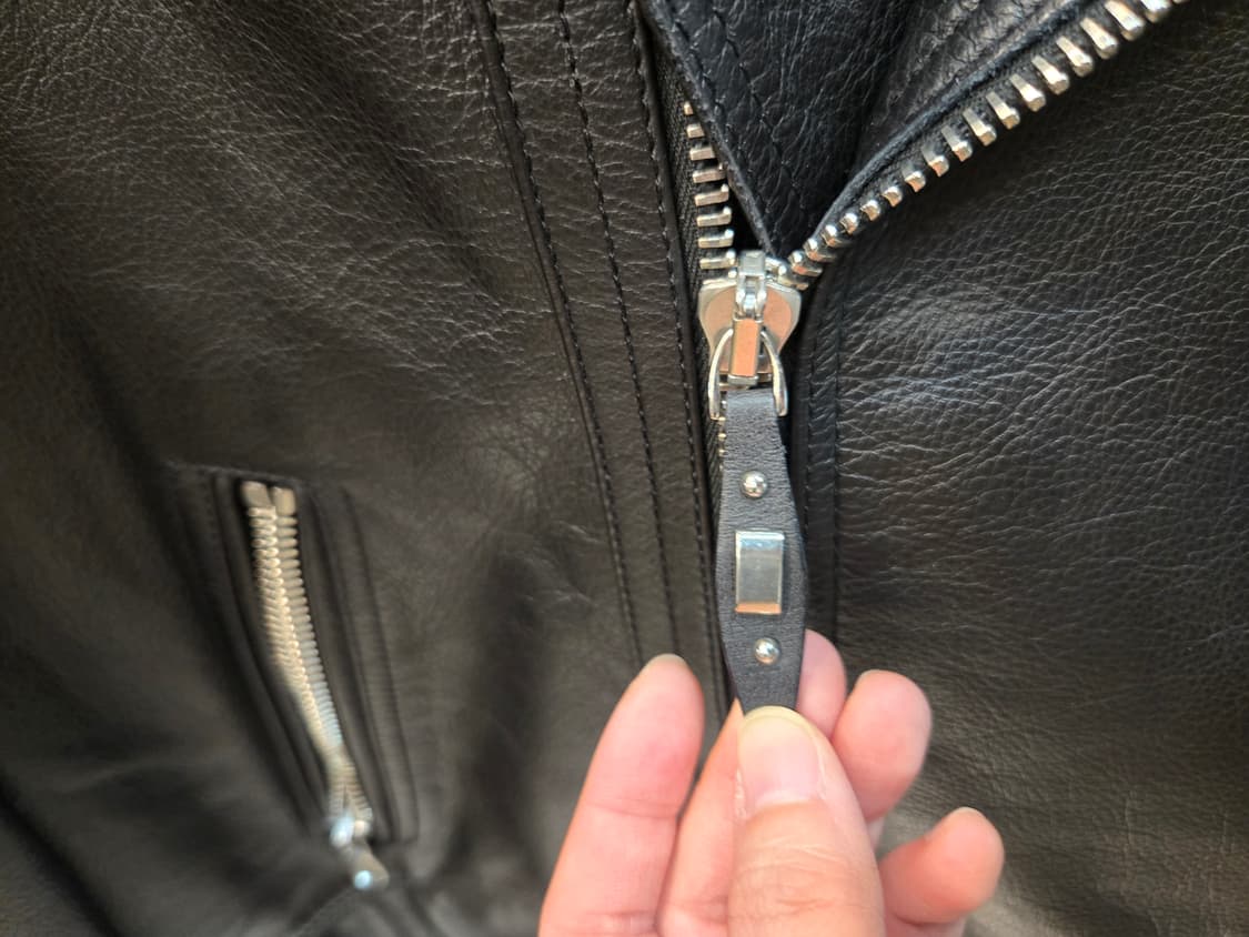 [쿨거환영]디젤  '간지 폭발' 투웨이 후드 레더 자켓 - 힙스터 종 상품이미지5