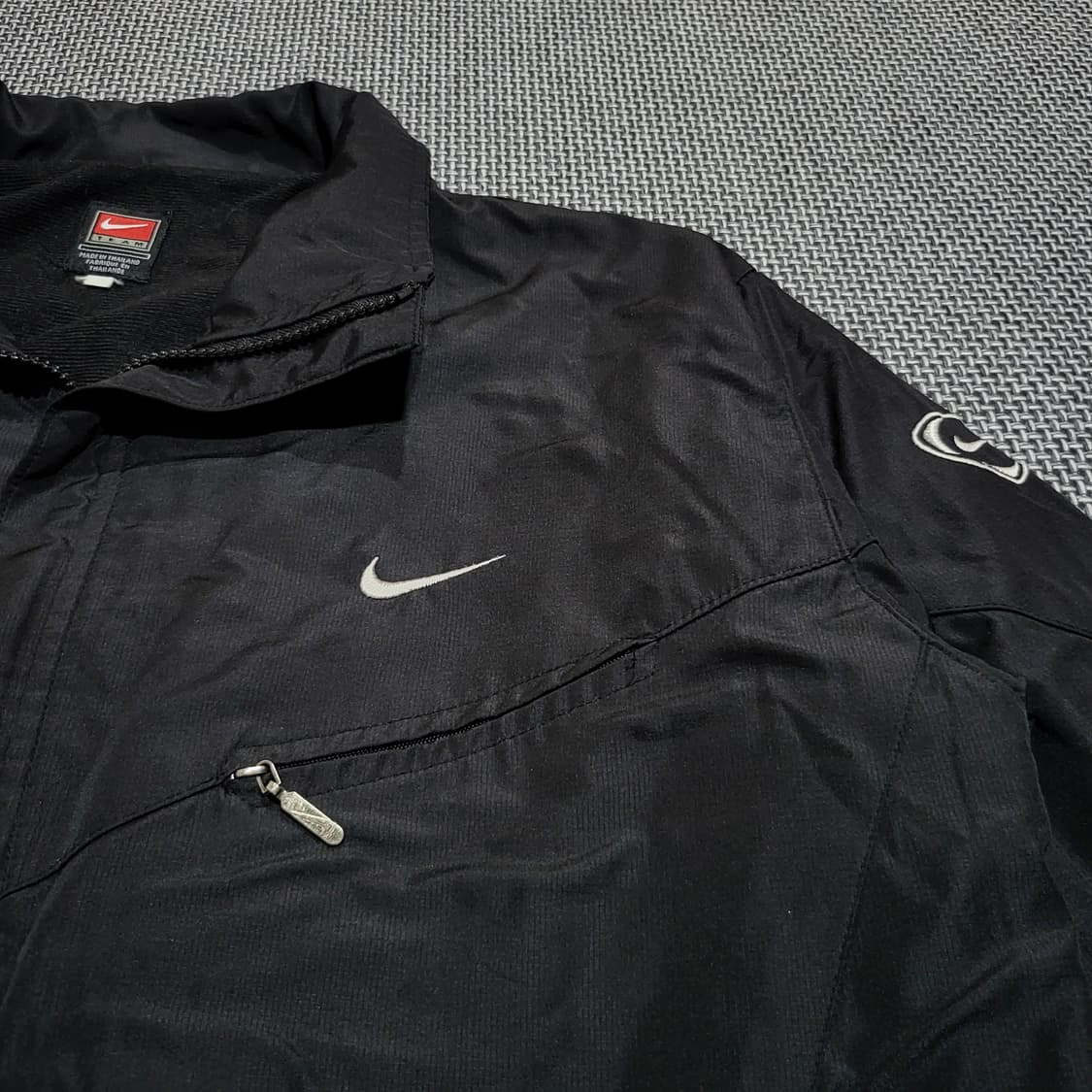 나이키 90s 스우시 바람막이 자켓 블랙 (XL) 상품이미지3