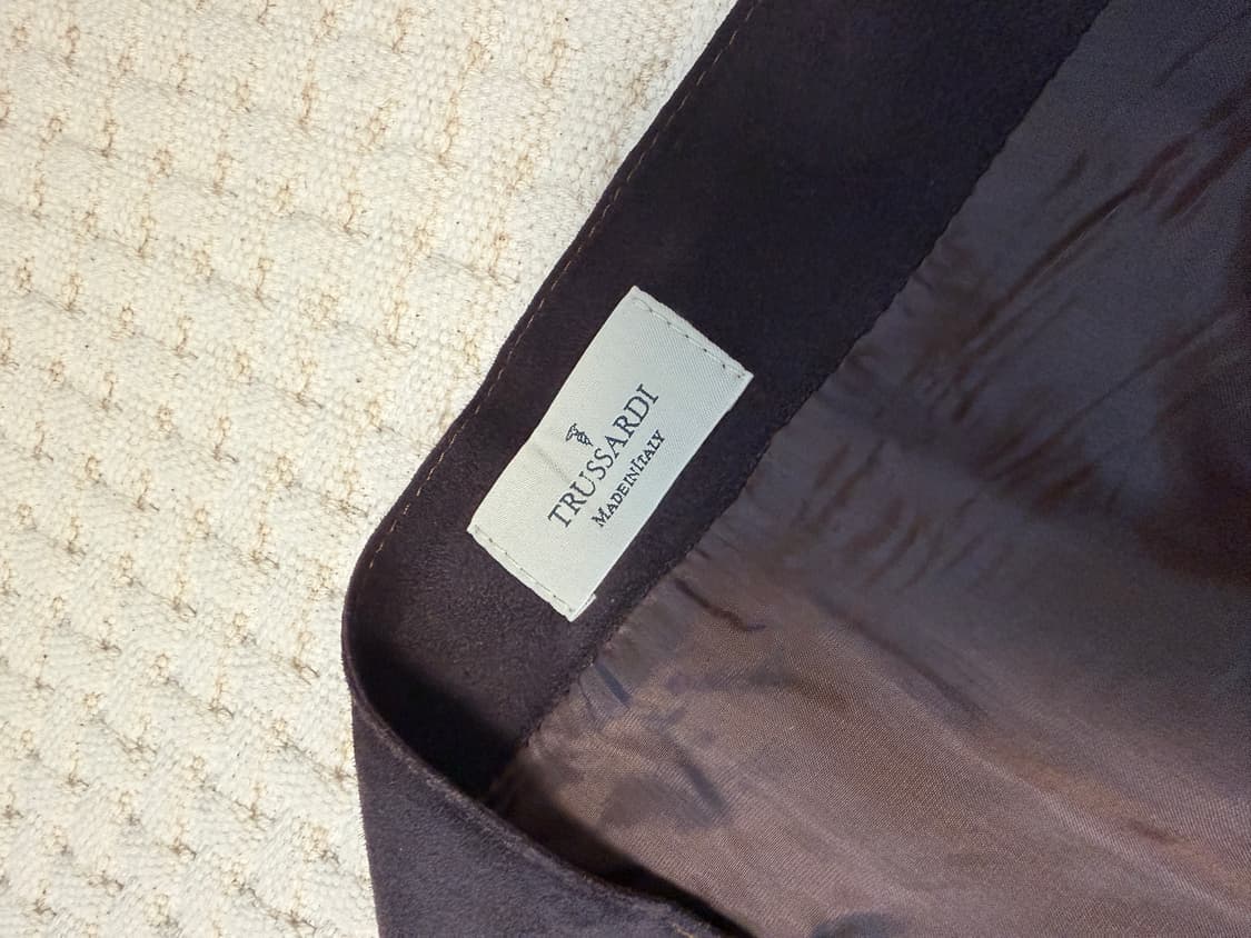 TRUSSARDI 트루사디 스웨이드 스커트 빈티지 상품이미지4