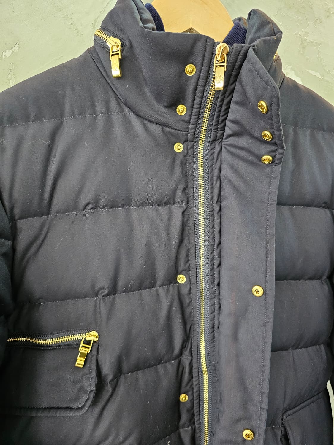 몽클레르 감므블루 패딩 / Thom Browne 라인 / XL 상품이미지4