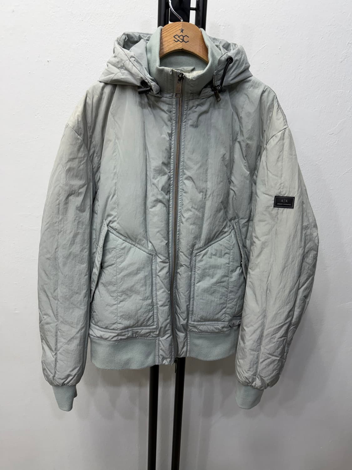 정품) 알마니 남성 패딩 점퍼 M 상품이미지1