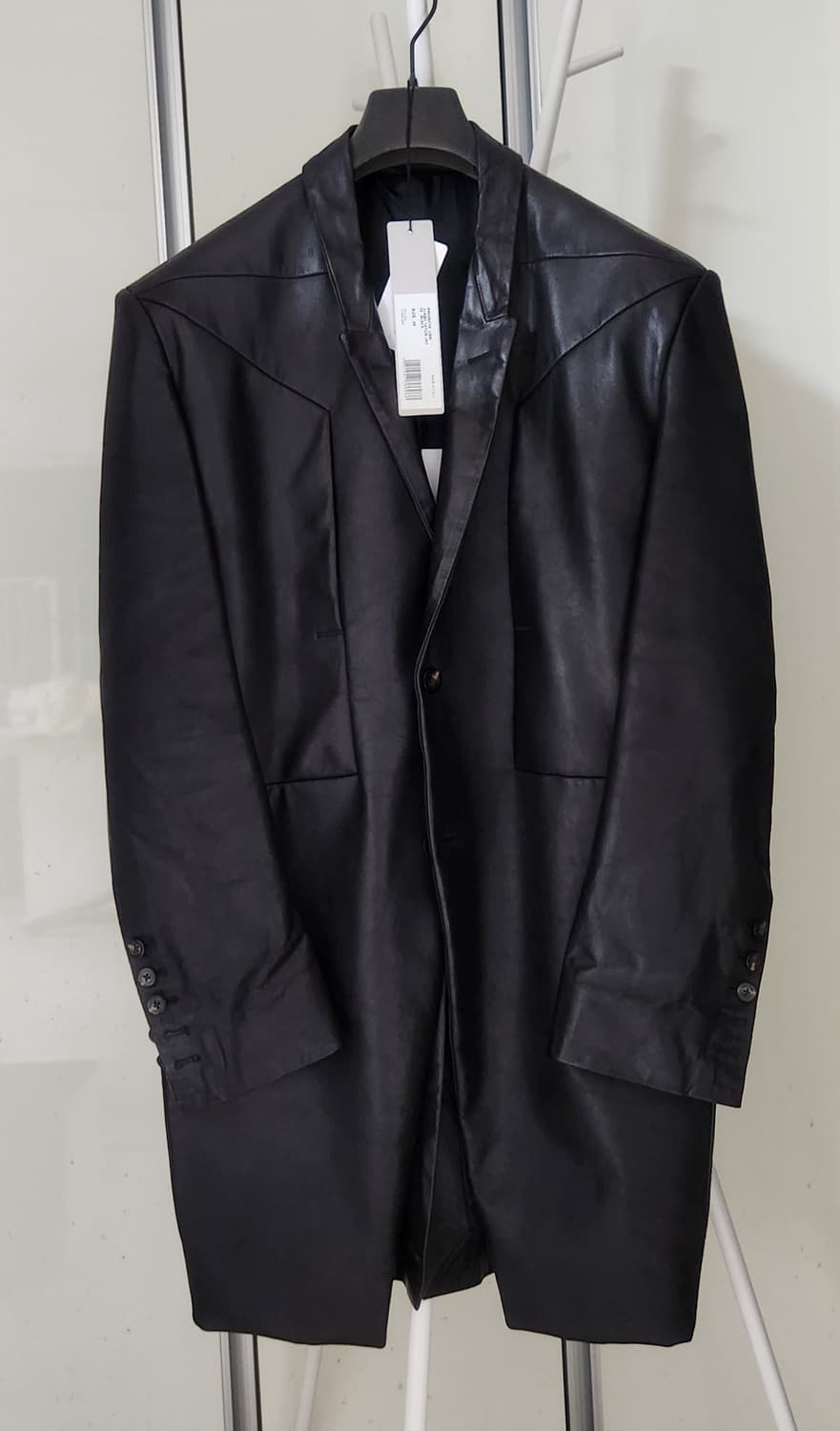 릭오웬스 레더 점보 타틀린 블레이저 LGW 46사이즈 상품이미지4