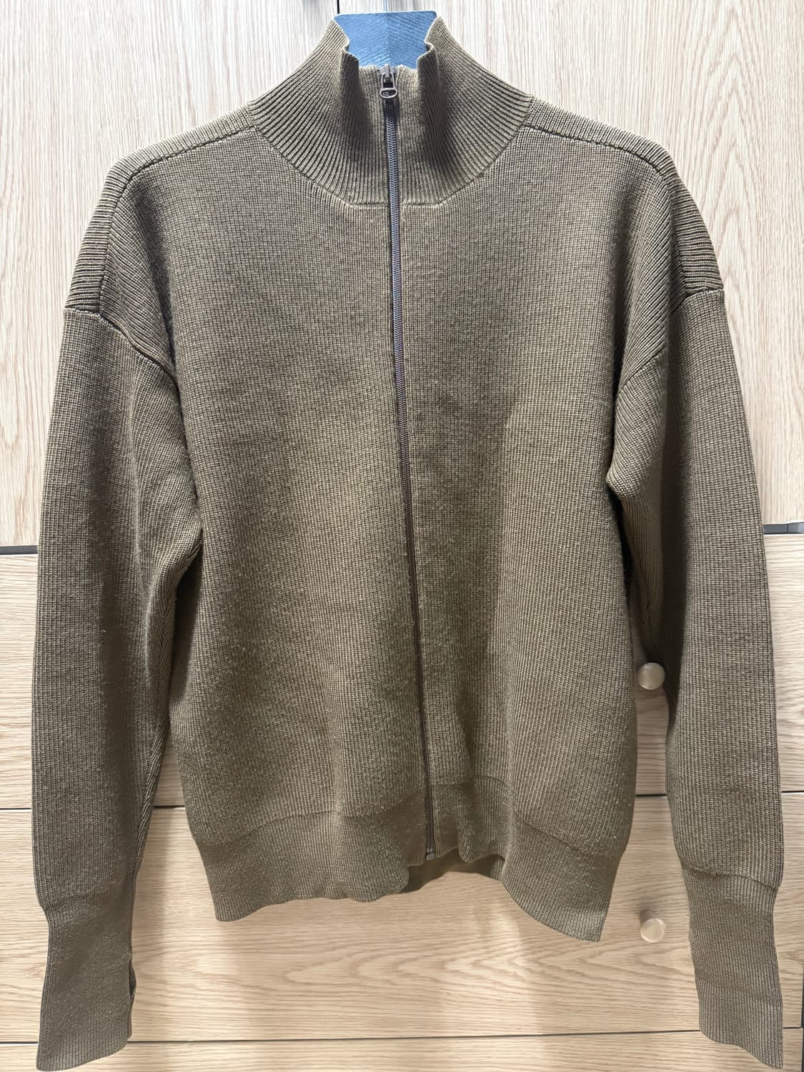 유니클로u 풀집업 니트 L 상품이미지2