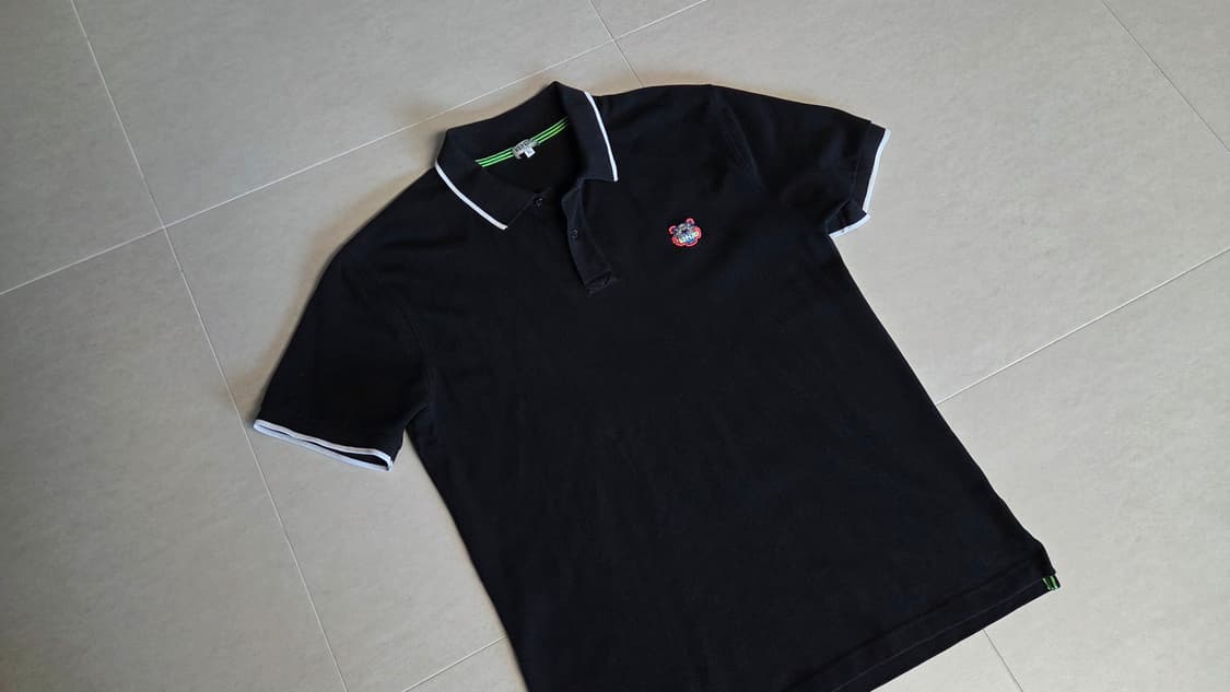 겐조 미니 타이거 패치 PK 폴로 반팔 티셔츠 상품이미지3