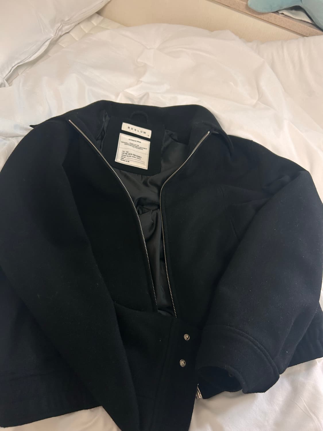 Beslow 해링턴 자켓 블랙 m 상품이미지2