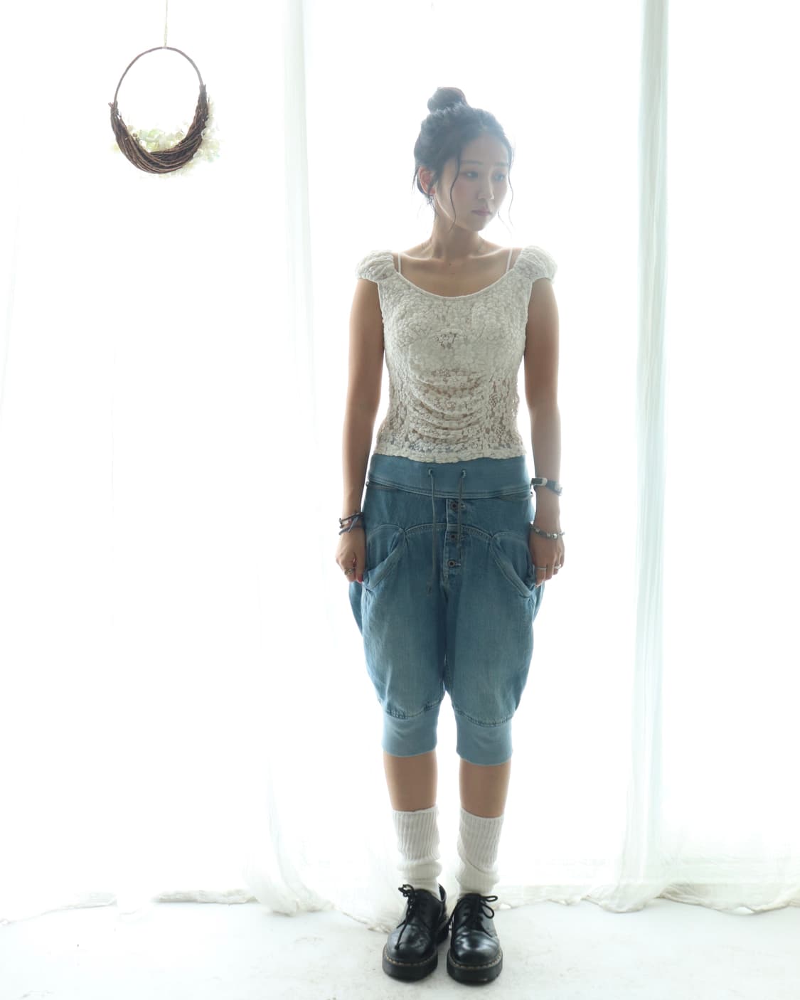 [Kapital] Denim Sarouel Capri Pants 상품이미지6