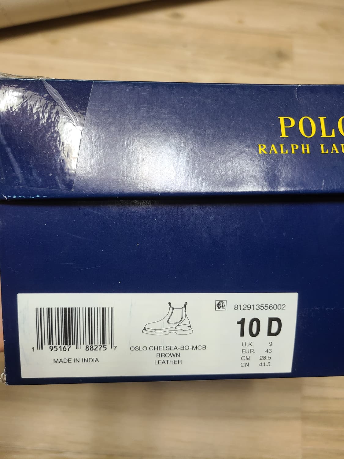 [정품/새상품] [280] 폴로 랄프로렌 첼시 부츠 다크브라운 상품이미지2